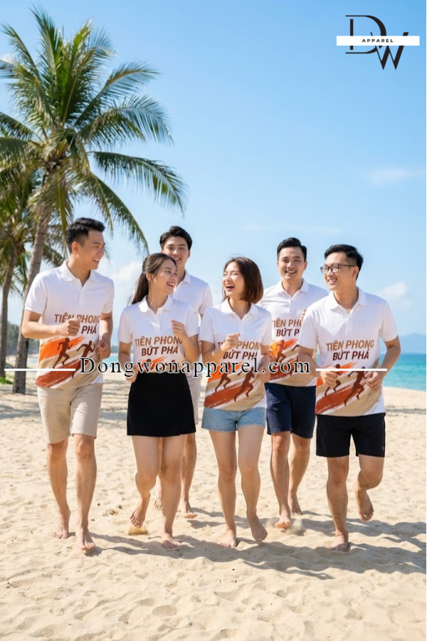 Mẫu đồng phục team building đẹp