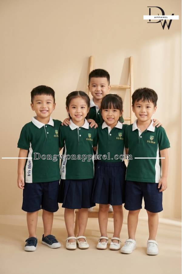 áo sơ mi đồng phục trai-gái